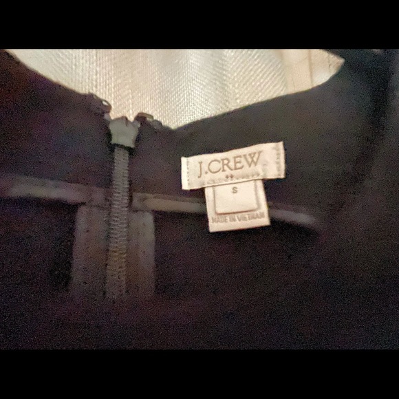 J Crew Daybreak black & white striped dress Sz S - Picture 3 of 6